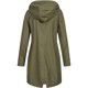 thumbnail image 3 of Chubasquero para mujer, cortavientos, impermeable, transpirable, chaqueta de senderismo, chaqueta para exteriores, chaqueta ligera resistente al viento, adecuada para viajes, montañismo, senderismo y, 3 of 4