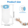 thumbnail image 2 of HLONK Cast Cover Waterproof Reusable Shower Arm Cast Cover Soft and Comfortable Shower Protector for Showering Bathing Swimming, 2 of 10