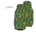 thumbnail image 6 of Sikiie Mask And Palm Leaves Car Seat Protector 2 Pack Car Seat Cushion Mat, Car Seat Covers for SUV, Truck, Van, 6 of 7