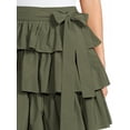 thumbnail image 4 of Time and Tru Women's Mini Skirt, 4 of 5