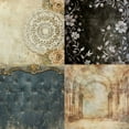 24 Sheets Scrapbook Paper, 6 x 6 Inch Vintage Origami Paper Craft ...