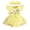 Yellow, variant on Akiihool Baby and Toddler Matching Outfits Baby baby-girls Cotton Long-sleeve Bodysuits (Pink,12-18 Months)