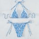 thumbnail image 2 of Conjunto de traje de baño dividido cómodo con estampado de flores y correas para mujer OAVQHLG3B Store lin121212, 2 of 4