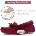 thumbnail image 5 of RockDove Women's Naomi Faux Fur Moccasin Slipper, 5 of 7