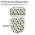 thumbnail image 5 of ZIATUBLE Dog Paw Toilet Lid Covers Tank Lid Cover Easy to Clean Toilet Seat Lid Covers for Bathroom Elongated 2 Piece Toilet Lid Cover Decor for Kids Toilet Tank Lid Cover, 5 of 7