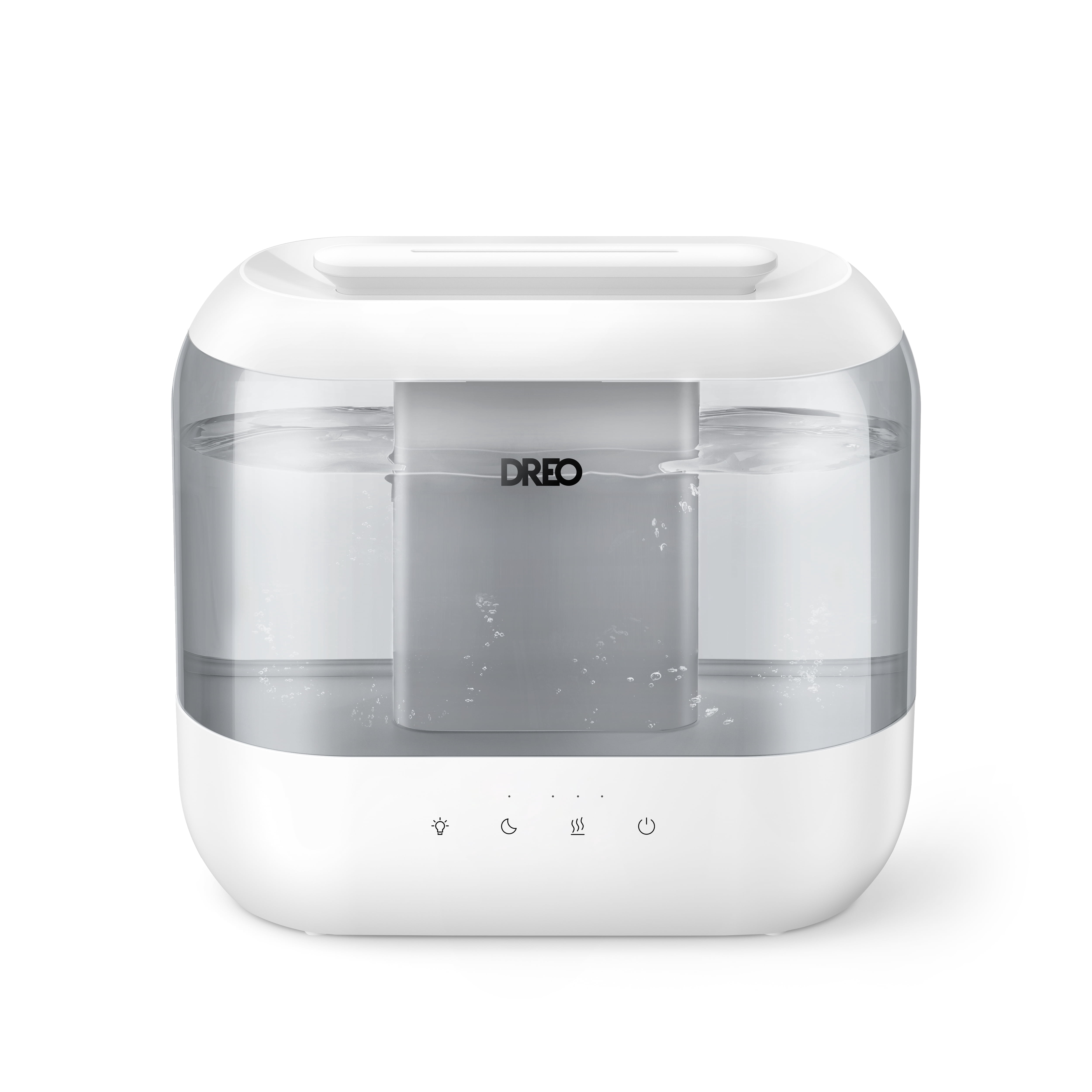 Dreo Humidifiers for Bedroom, Top Fill 4L Supersized Cool Mist Humidifier with Oil Diffuser and Nightlight, 32H Runtime, Quiet Ultrasonic Humidifiers for Home, Large Room, Baby Nursery and