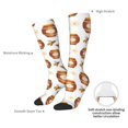 thumbnail image 4 of Naloa Wooden Barrels With Honey Thigh High Socks Extra Long Stretchy Sock Women Over Knee High Opaque Stocking Daily Wear, 4 of 6