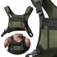thumbnail image 4 of Riñonera para Correr Chaleco Pecho Hombres Con Soporte Entrenamientos, 4 of 9