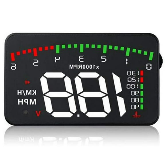 A900 3.5" Car Vehicle OBD2 EOBD Hud Head Up Display Speed RPM Water Temperature Electronics Display Overspeed Head-Up Display
