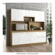 thumbnail image 3 of Cocina Integral Mobi Argelia 1.77 m en color blanco con cafe, 3 of 4