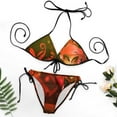 thumbnail image 4 of Alastor Hazbin Hotel Women Bikini Set Sexy Two Pieces Halter String Swimsuit Triangle Briefs Tie Side Bottom, 4 of 7
