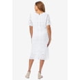 thumbnail image 2 of Jessica London Women's Plus Size Crochet Dress, 2 of 3