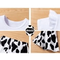 thumbnail image 7 of U·nikaka Baby Girls Outfit Sets Cow Letter Print Romper+Long Pants+Headband 3PCS 1-4Y, 7 of 7
