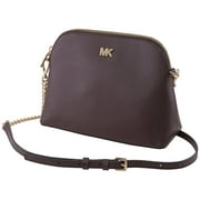 Michael Kors Large Crossgrain Leather Dome Crossbody Bag