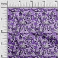 thumbnail image 2 of oneOone Viscose Chiffon Purple Fabric Abstract Sewing Craft Projects Fabric Prints By Yard 42 Inch Wide, 2 of 4