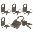 thumbnail image 3 of Miangastore 5 Sets of Treasure Box Lock with Key Plastic Lock Kids Toy Box Padlock Treasure Chest Lock Accessory, 3 of 8