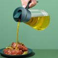 thumbnail image 7 of Kraoden Leakproof Glass Olive Oil Dispenser Bottle with Non-Slip Handle, Automatic Open/Close Lid, Drip-Free Spout, Easy to Clean Kitchen Cooking Oil Container for Vinegar, Syrup & Cooking Wine, 7 of 7
