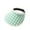 Z-Mint Green122, variant on Women Sun Visor Hats Solid Color Wide Brim Packable High Ponytail Hat Sunscreen Sunshade Beach Hats Protection Caps Female Stylish Daily Wear Visor Hat,Pink,One Size