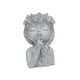 thumbnail image 5 of Maceta con forma de cara, macetas con forma de cara para interior y exterior, macetas de resina con drenaje Estilo C, 5 of 9