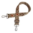 thumbnail image 1 of QualitChoice Durable Bag Straps Made With Sturdy Nylon And Alloy Unique Shoulder Bag Strap 4 Green brown, 1 of 6