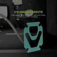 thumbnail image 3 of 3 In 1 Air Compressor Cylinder Head Base Valve Plate Sealing Gasket - XCGreen, 3 of 5