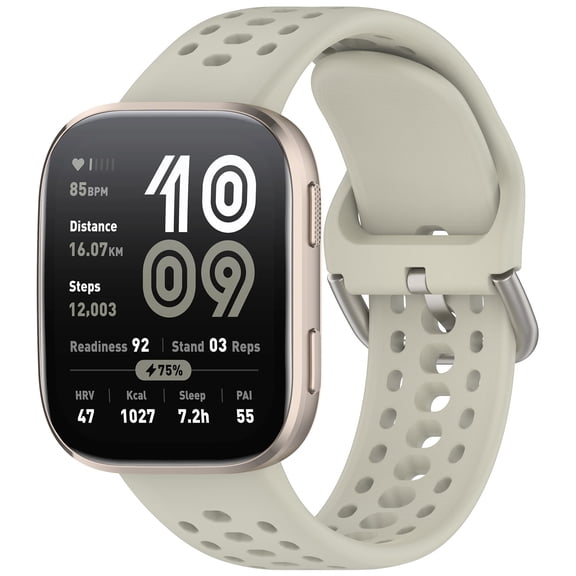 Bip 6 Replacement Band Soft Silicone Strap Compatible With Smartwatch Breathable Durable Watch Accessories