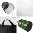 thumbnail image 4 of ZNDUO Round Laundry Basket, Waterproof Collapsible Laundry Baskets with Handles, Small Size - Cartoon Flowers Frogs Pattern, 4 of 8