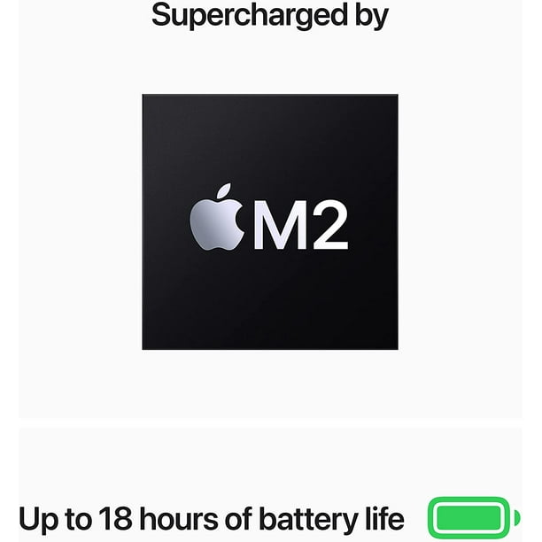 Apple 2022 13.6-inch MacBook Air with M2 Chip: 8GB RAM, 256GB SSD