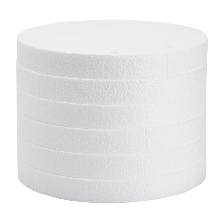Foam Block Stand-Off Cube - White - 1 x 1 x 1 inch