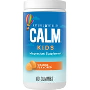 Natural Vitality Calm Kids, Magnesium Citrate Gummies, Sweet Citrus, 60 Count