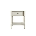 thumbnail image 4 of Home Design Rumford 1-Drawer Nightstand for Adult, Modern Bedside Table with Storage, Light Gray Finish, 4 of 10