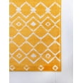 thumbnail image 5 of Unique Loom Mamounia Moroccan Trellis Rug Yellow/Ivory 7' 1" x 10' Rectangle Geometric Tribal Perfect For Living Room Bed Room Dining Room Office, 5 of 8