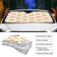 thumbnail image 5 of Bingfone Dachshund Car Windshield Sun Shade Protector Keep Your Vehicle Cool Sun Shield Visor Cover Foldable for Car Truck SUV-Medium, 5 of 8