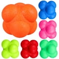thumbnail image 1 of 6 PCS Agility Reaction Reflex Ball Bouncing Ball Baseball Tennis Badminton Reaction Training Ball Exercise Fitness Ball, 1 of 8