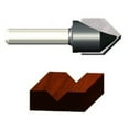 thumbnail image 2 of Vermont American 23120 0.5 in. x 90 Degree V-Groove Router Bit, 2 of 3