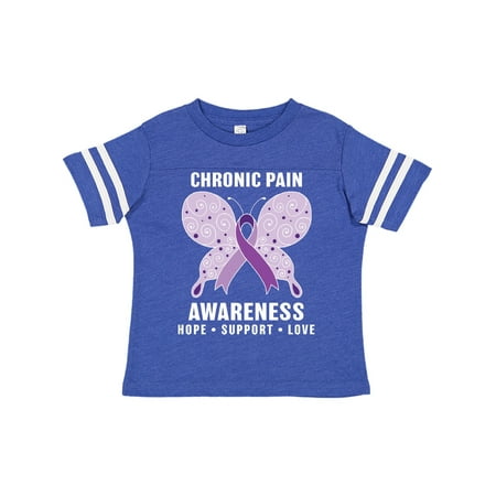 

Inktastic Chronic Pain Awarenesss Hope Support and Love Gift Toddler Boy or Toddler Girl T-Shirt