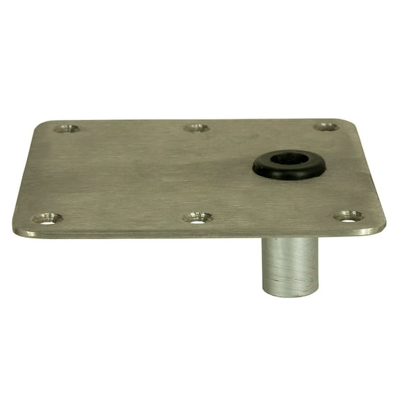 Springfield KingPin&trade; Desplazamiento de 7" x 7" - Acero inoxidable - Base cuadrada