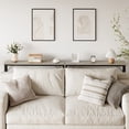thumbnail image 3 of Aoile 39.3" Behind Couch Table, Sofa Tables Narrow Long for Living Room, Entryway, Hallway, Gray, 3 of 8