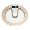 thumbnail image 3 of Digital Scale High  Scale Round Intelligent Electric Digital Weight Body LCD Display Scale High  Scale Gold, 3 of 8