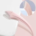 thumbnail image 3 of 2Pcs Professional Precision Eyebrow Trimmer Set Eyebrow Scissors with Comb Non Slip Eyebrow Trimming Scissors Eyebrow Grooming Kit Hair Removal Beauty Tool for Women Men, 3 of 7