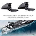 thumbnail image 4 of RC Boat Propeller, Portable 4 Blade Propeller 2 Blade Half Immersion 4x40mm  For Electric RC Underwater O Boat, 4 of 8