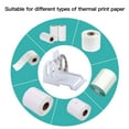 thumbnail image 2 of Yeacher Label Holder for Desktop Thermal Label Printer 2 in 1 Rolls & Fan-Fold Stack Labels Shipping Package Sticker Dispenser Detachable for Delivery Supermarket Retail Store, 2 of 8