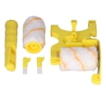 thumbnail image 5 of Paint Edger Roller Brush Kit Combinado De Recorte De Mano Multifuncional Para Pintura De Techo De Pared (blanco + Amarillo), 5 of 8