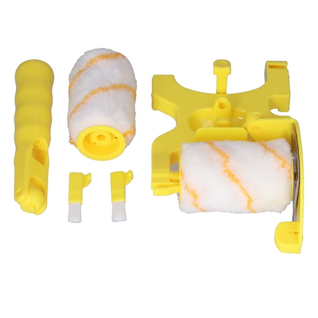 Multifunctional Paint Rollers, Durable Easy Install Edger Roller Brush Handheld Stable Structure For Wall Ceiling Painting