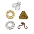 thumbnail image 1 of Classic Metal IQ Mind Brain Teaser Alloy Magic Baffling Puzzles Game Educational Toys Gift for Children Adult Boys Set of 5PCS5 Kinds 6China Deng Xun unisex, 1 of 2