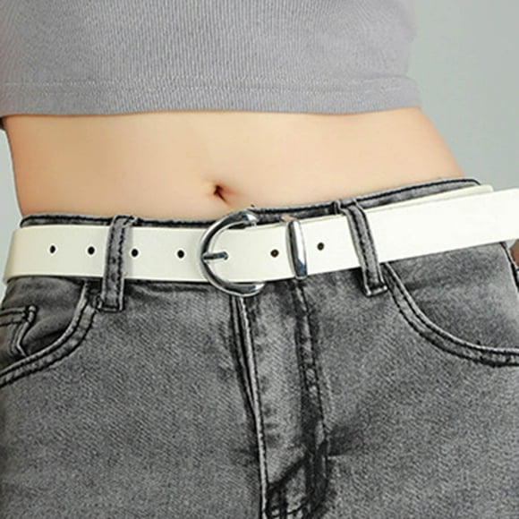 Belt Womens Leather Belts For Jeans Dresses Fashion Gold Buckle Ladies Belt Belt