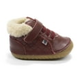 thumbnail image 4 of Old Soles Toddlers Flake Quilt Leather Sneaker, Burgundy,4 M US, 4 of 7