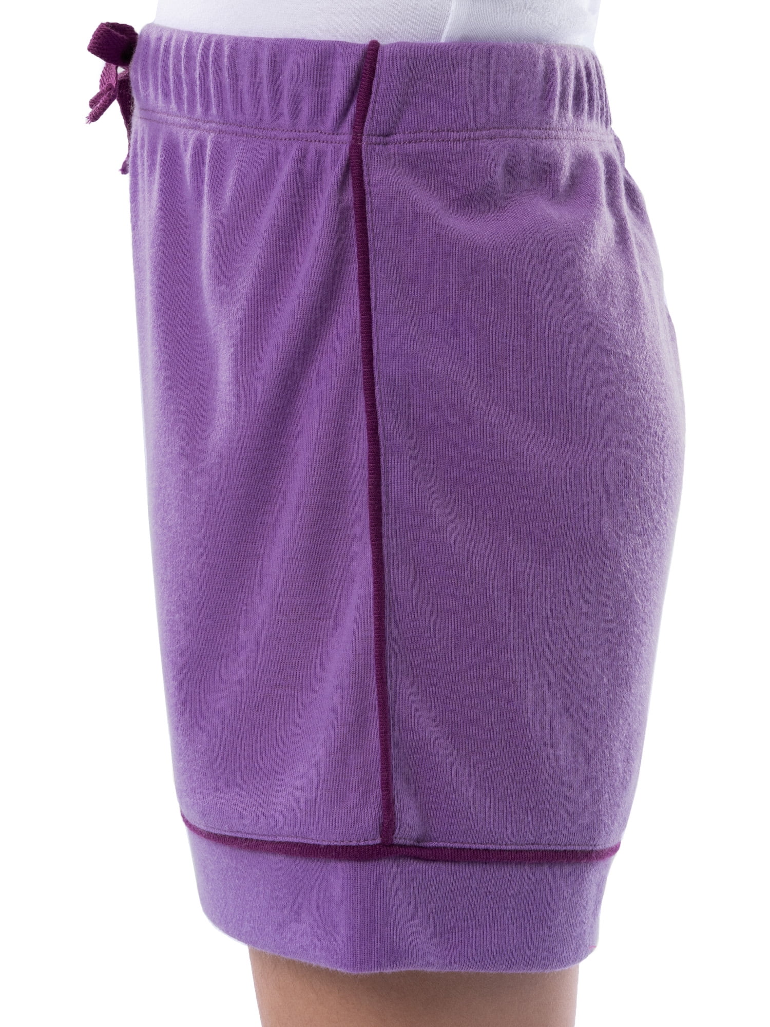 Fruit of the Loom Energize Girl's Lose Fit Short Sleeve Top & Short Pajama Sleep Set, Sizes 4/5-14/16