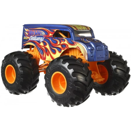 Hot Wheels Monster Trucks 1:24 Scale Dairy Delivery (Best Delivery Hot Wings)