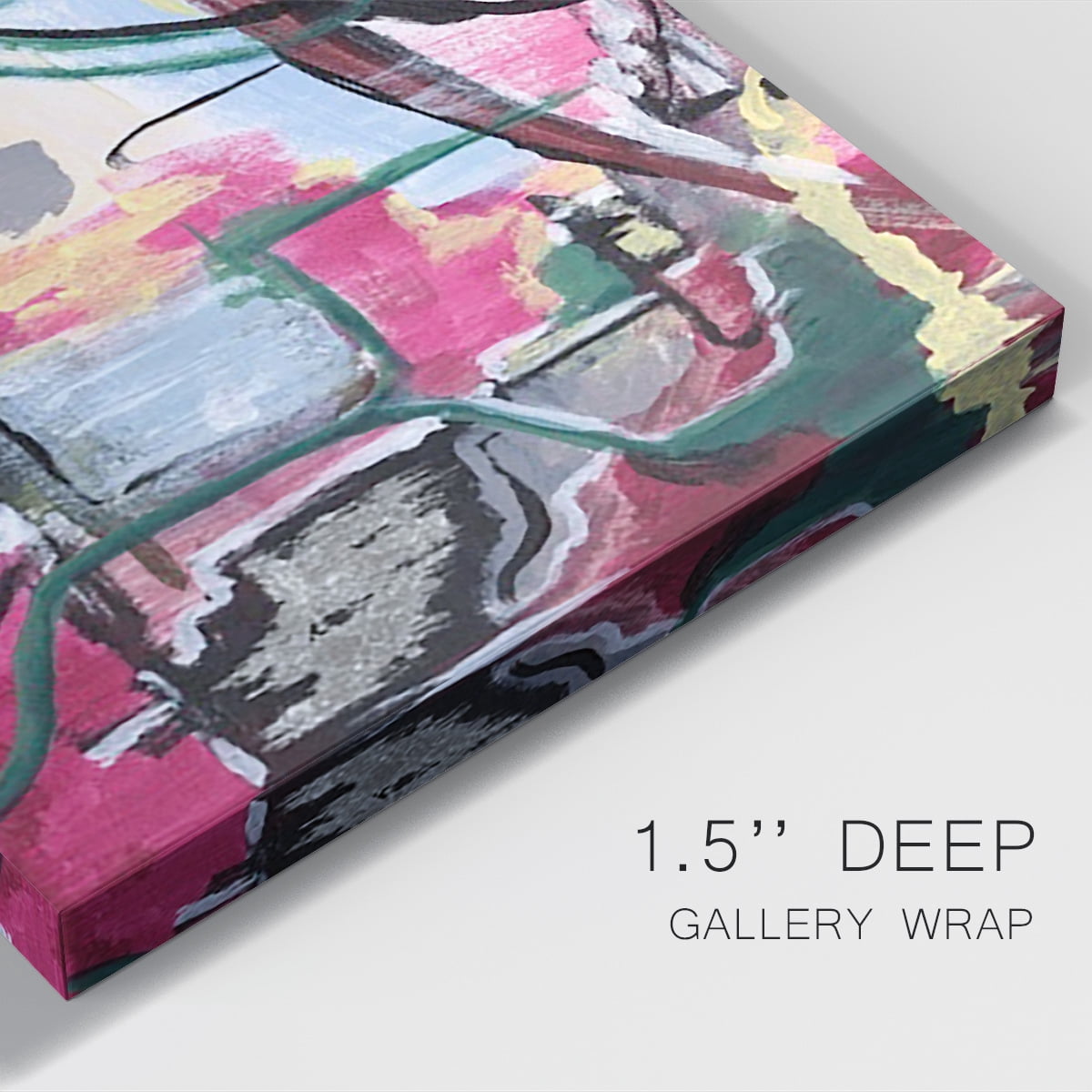 Multiple Wavelengths I Premium Gallery Wrapped Canvas - Ready to Hang